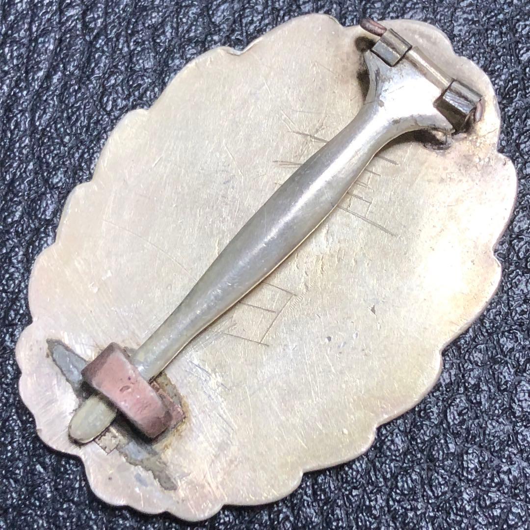 【送料無料】 日本軍 勲章 記章 将校用操縦徽章 (所天) 陸軍飛行学校 航空兵