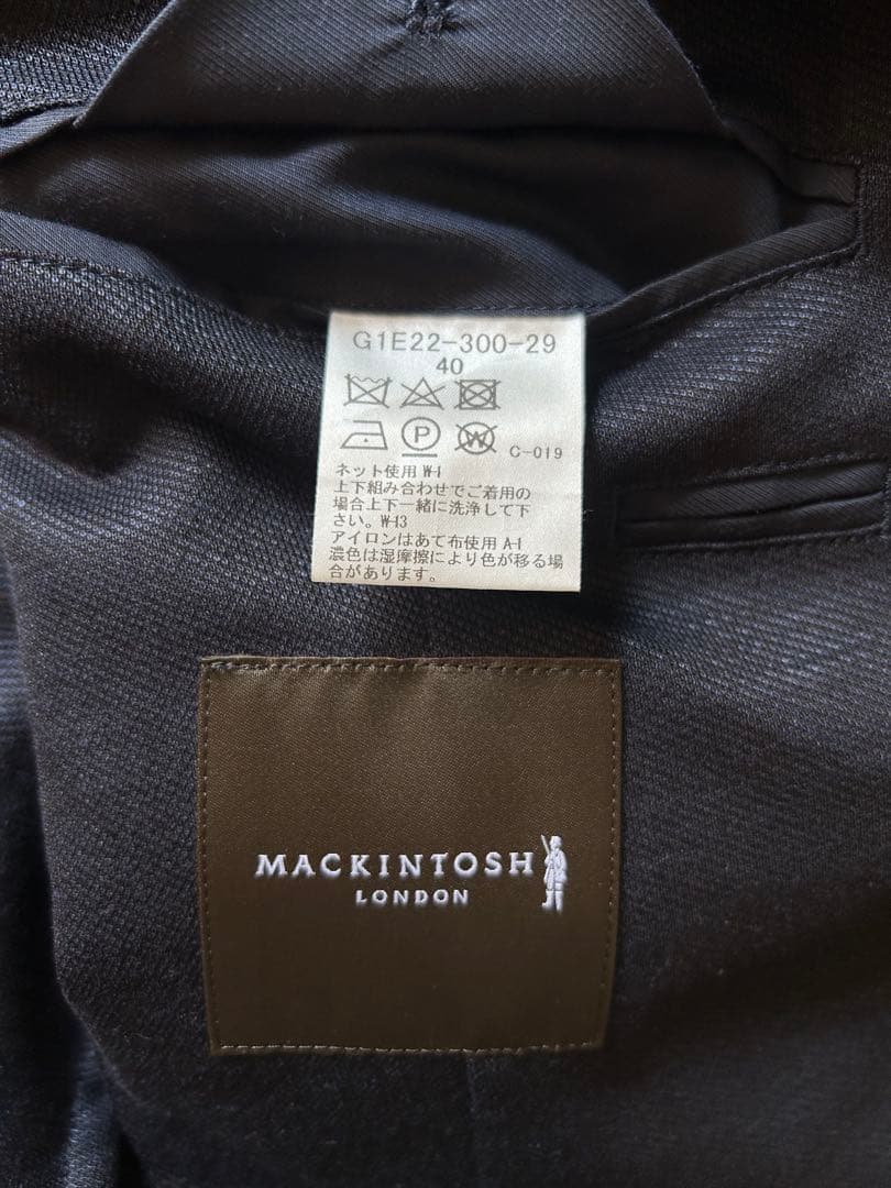 MACKINTOSH LONDON セットアップ　ネイビー