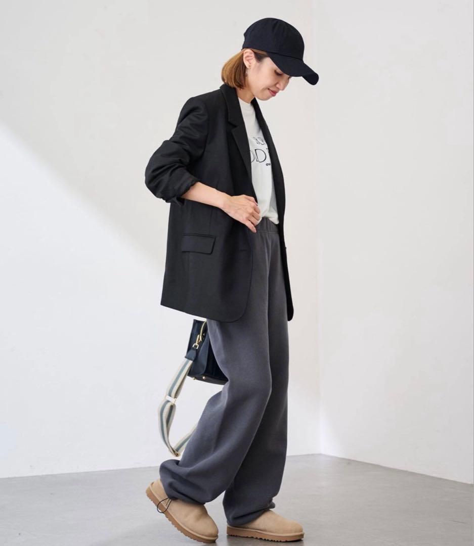 未使用 フラノテーラードジャケット38