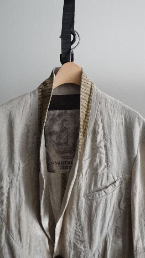 ZIGGY CHEN ベージュ テーラードジャケット