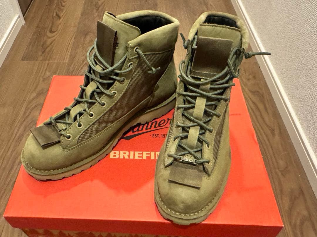 Danner ✖️ Briefing コラボブーツ　オリーブ　27.0cm
