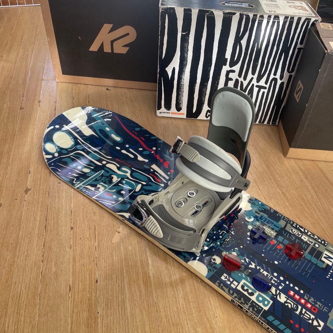 BURTON　バートン　RUSH　155㎝　バインディング付スノーボードセット