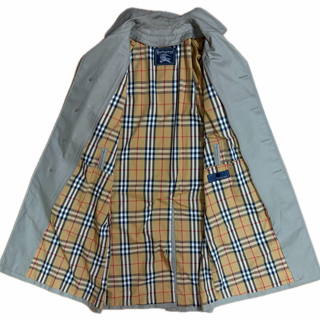 美品✨ バーバリー チェスターコート ノバチェック ウールライナー付き 玉虫色