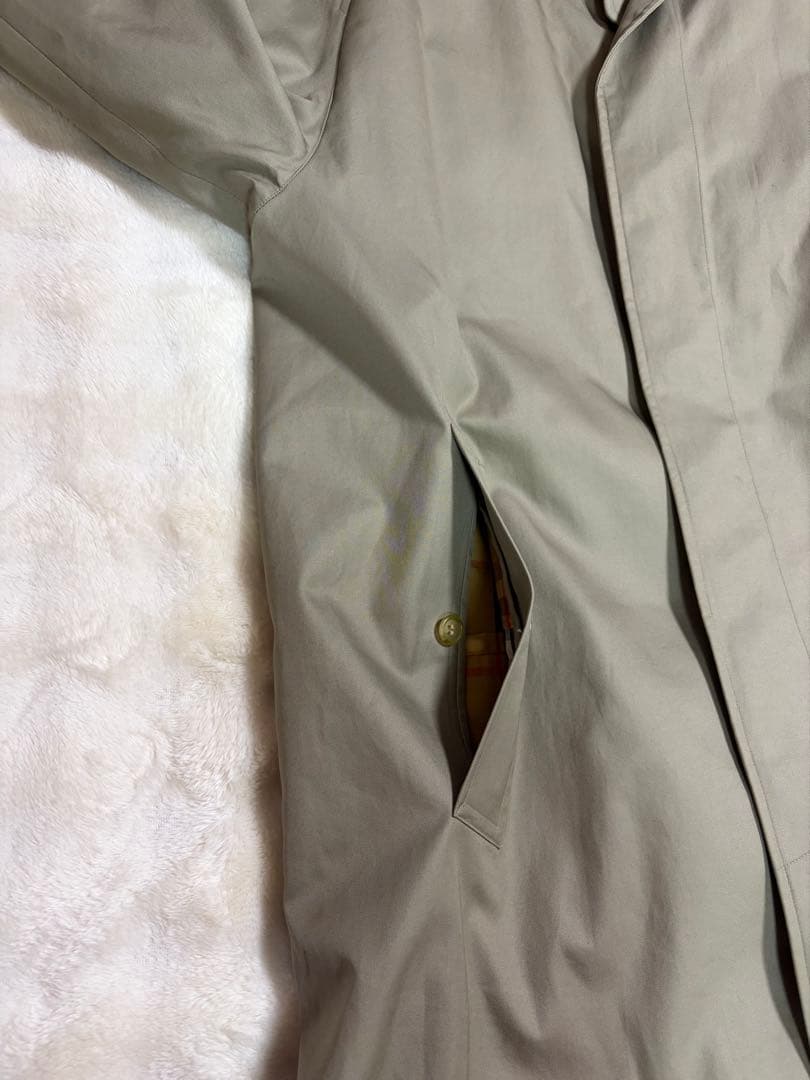 美品✨ バーバリー チェスターコート ノバチェック ウールライナー付き 玉虫色