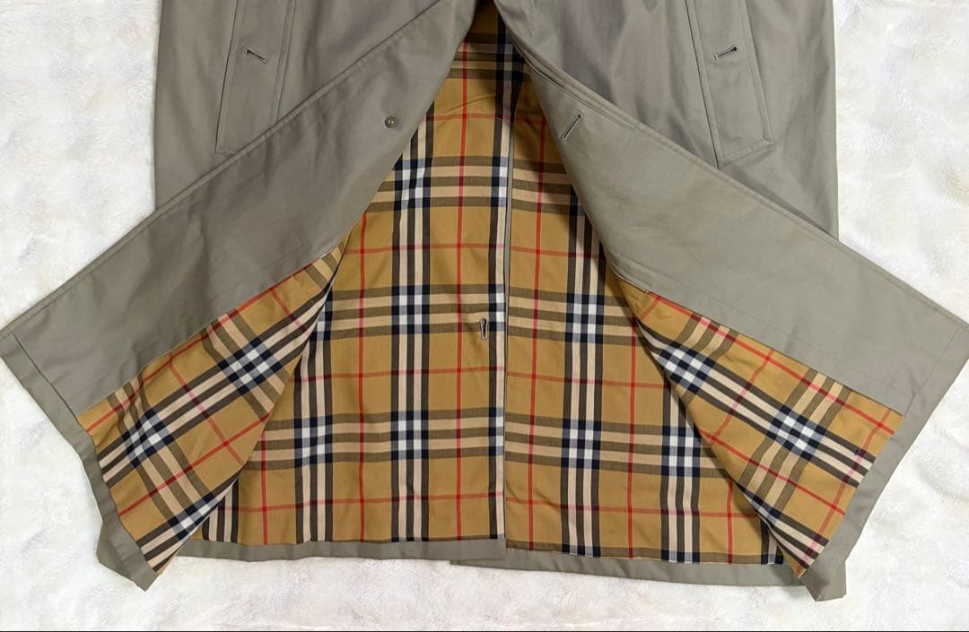 美品✨ バーバリー チェスターコート ノバチェック ウールライナー付き 玉虫色