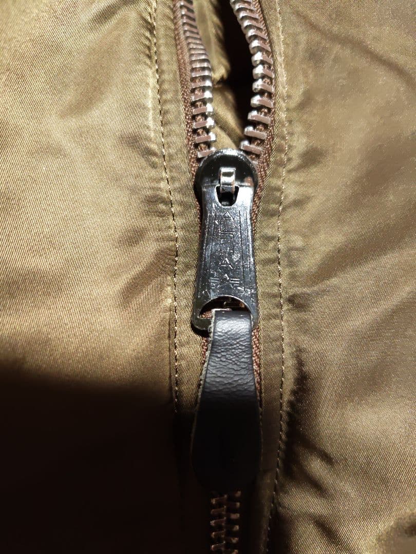 00s ALPHA TALL MA-1 ジャケット ブラウン　アルファ