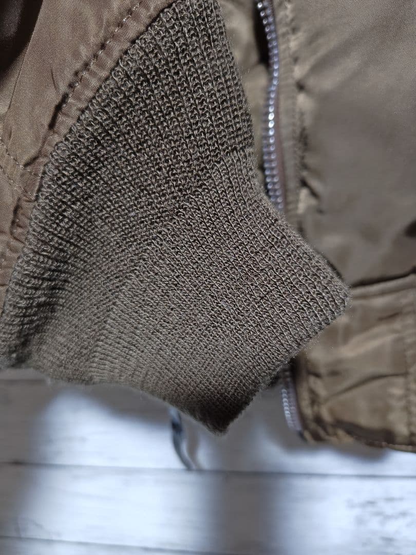 00s ALPHA TALL MA-1 ジャケット ブラウン　アルファ