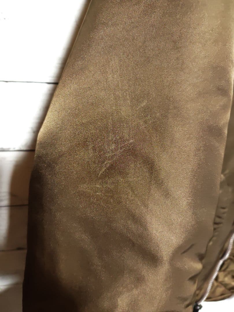 00s ALPHA TALL MA-1 ジャケット ブラウン　アルファ