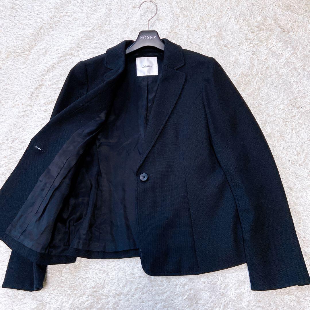 美品　レリアン　テーラードジャケット 現行タグ　近年モデル　9サイズ　黒