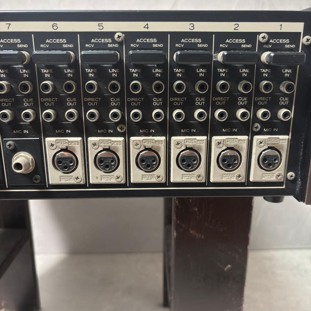 【希少・動作品】TEAC テアック ミキサー M-30現状品 昭和レトロ