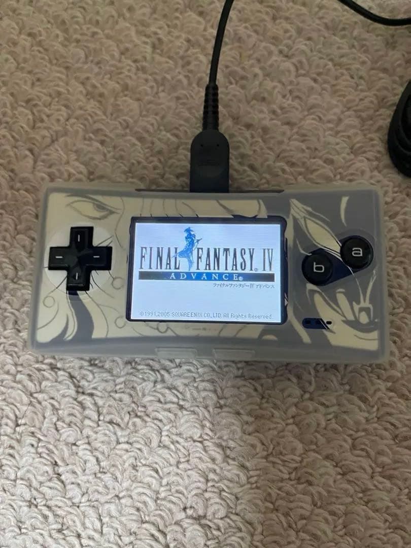 ゲームボーイミクロ ファイナルファンタジーIV 天野喜孝デザイン 同梱セット