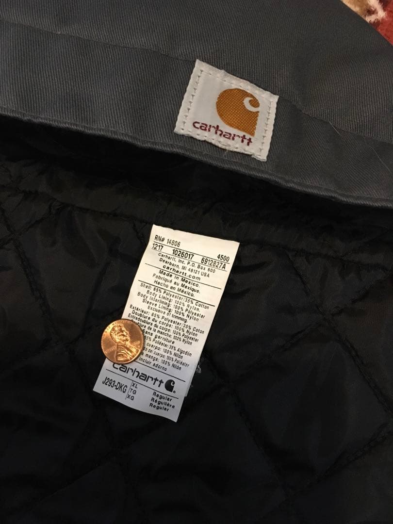 Carhartt カバーオール ダークグレー