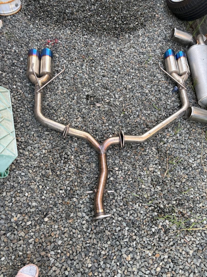 マークxリアストレート