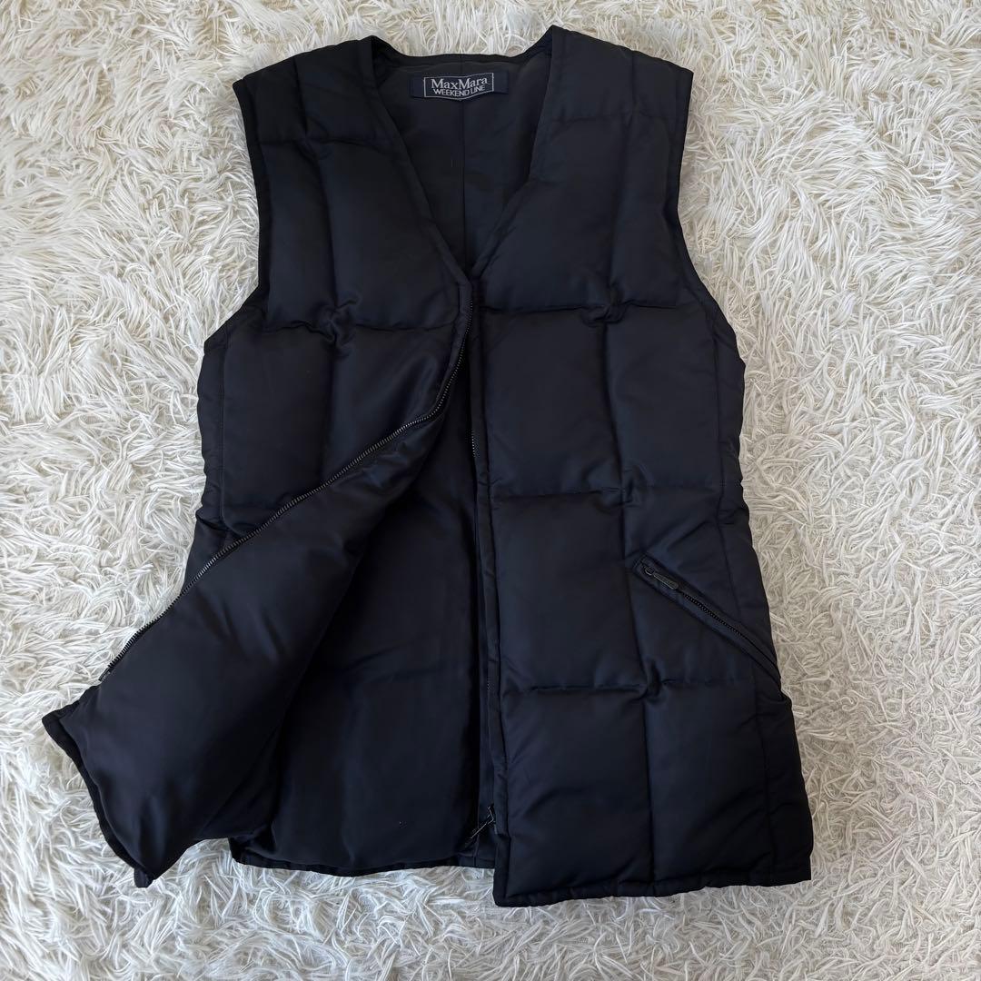 Max Mara ✨ダウンベスト　キルティング　ボリューム◎肉厚グースダウン