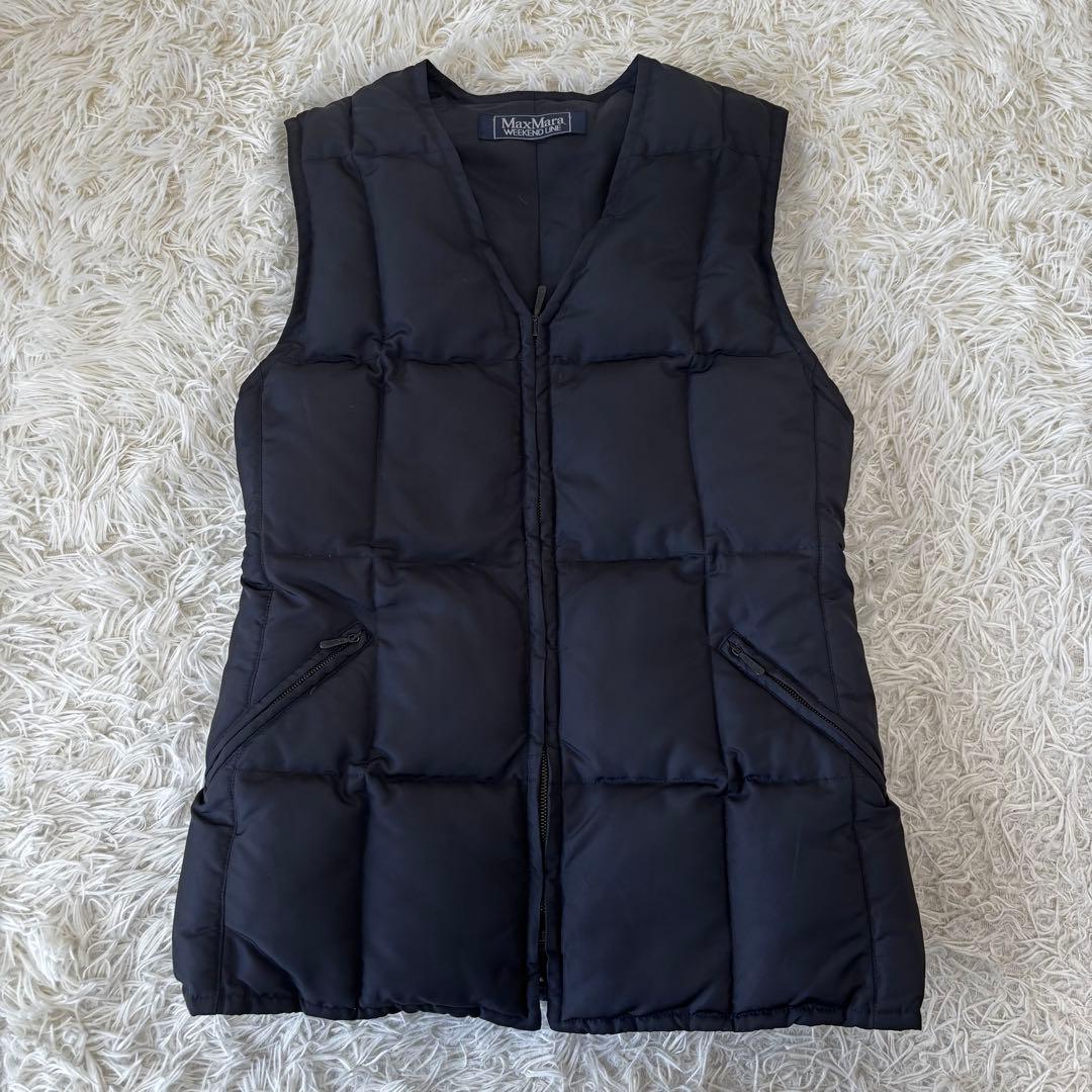 Max Mara ✨ダウンベスト　キルティング　ボリューム◎肉厚グースダウン