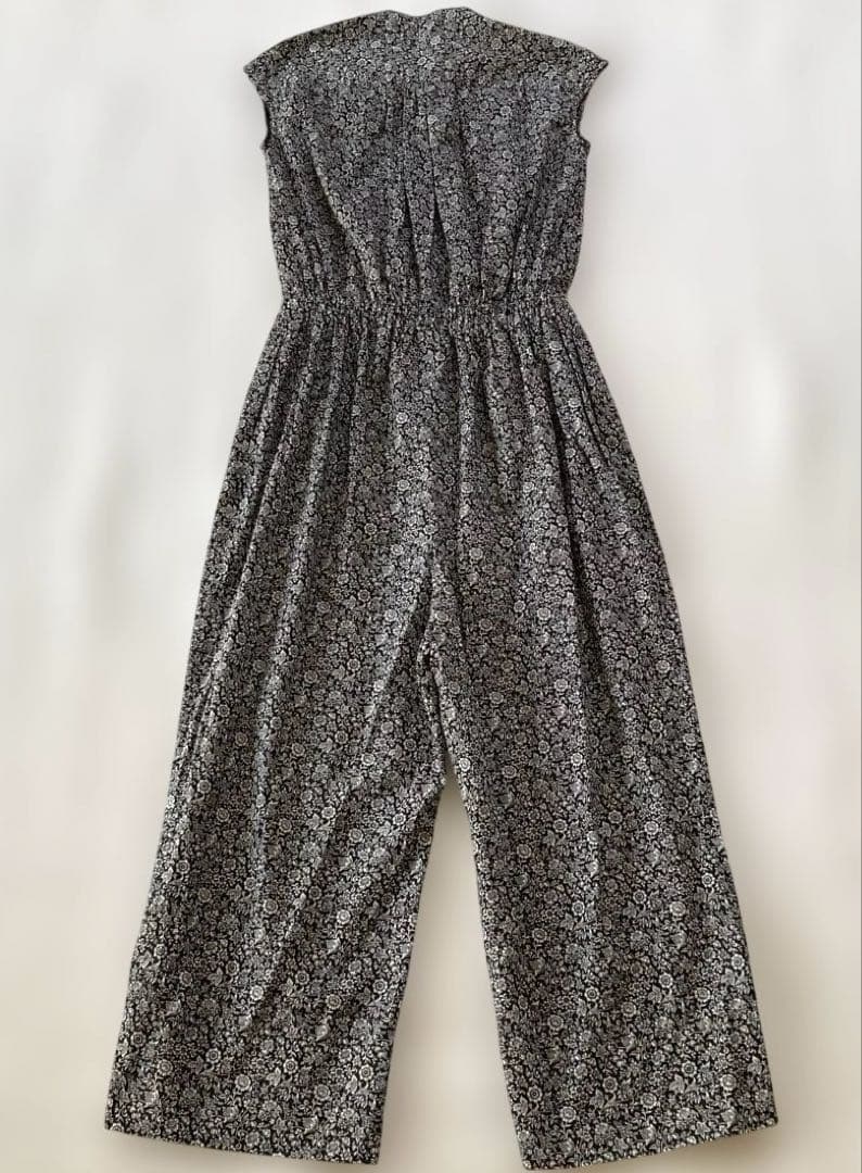 北欧暮らしの道具店　リバティ　オールインワン　　　　ブラック　S