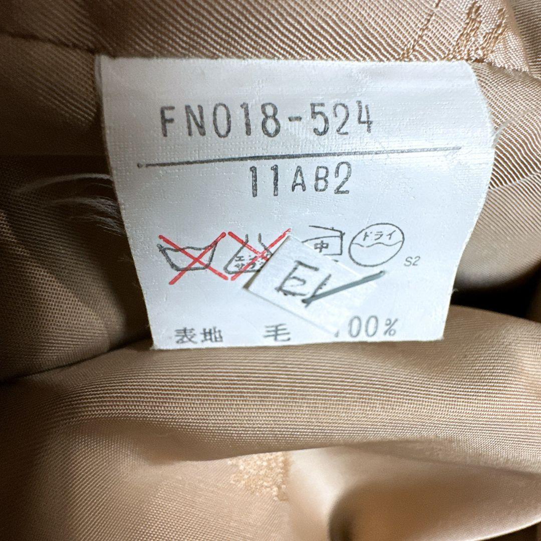 80s Burberrys’ ヘリンボーン ダブルブレスト コート ベージュ