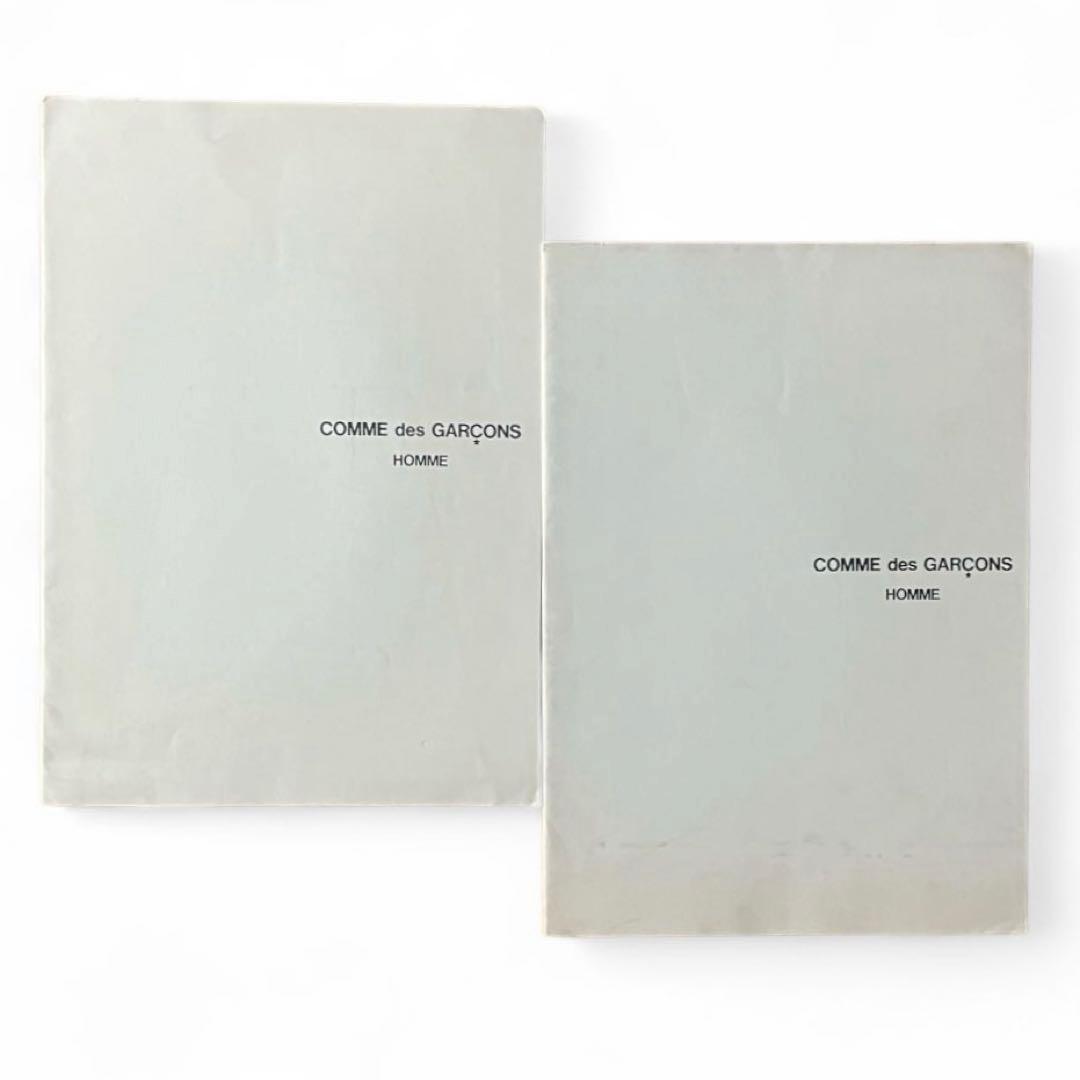 コムデギャルソンオム カタログ DM 写真集 非売品 川久保玲 80年代 2冊