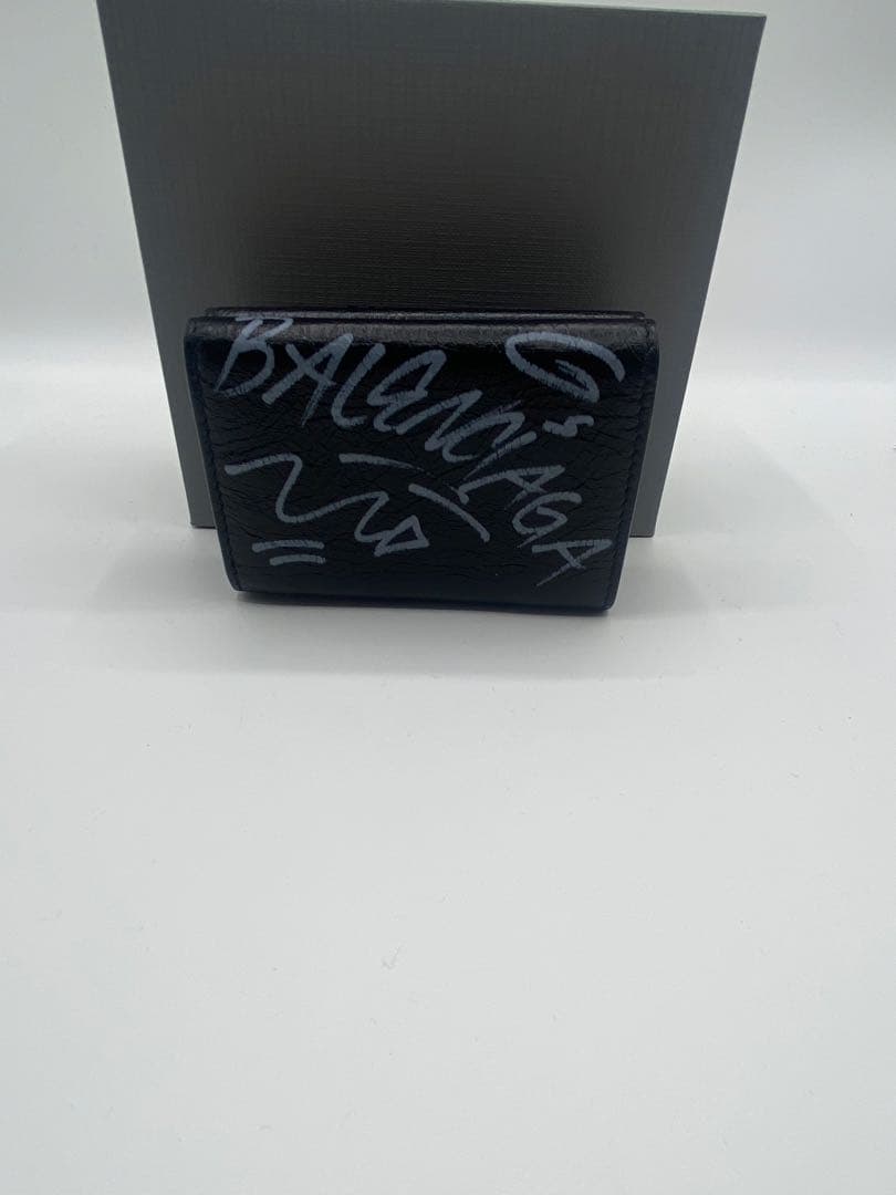 希少　美品　BALENCIAGA 三つ折り財布