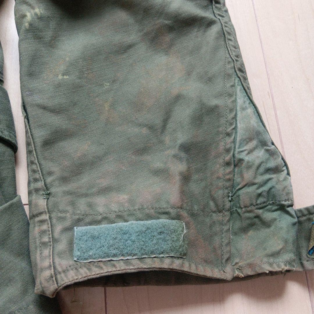 【USA-vintage】m-65 アルミジップ2nd gray-liner