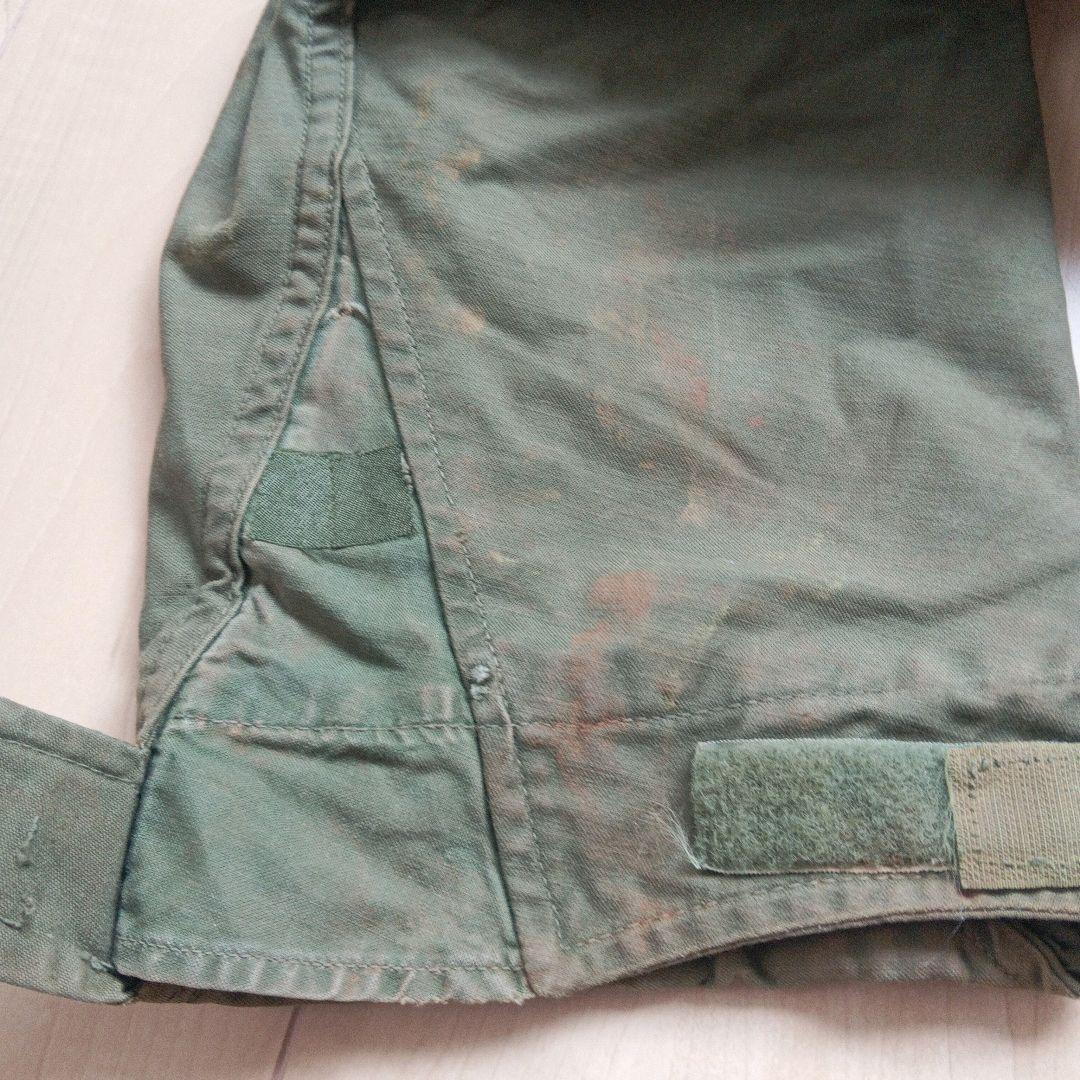 【USA-vintage】m-65 アルミジップ2nd gray-liner