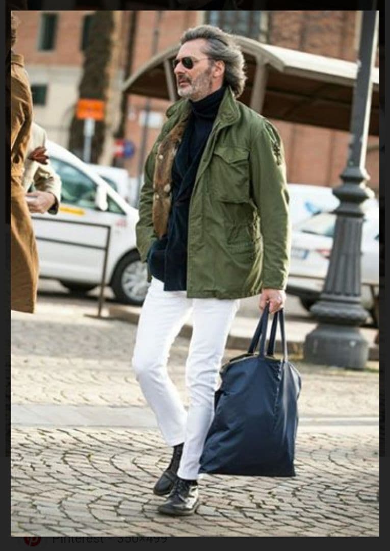 【USA-vintage】m-65 アルミジップ2nd gray-liner