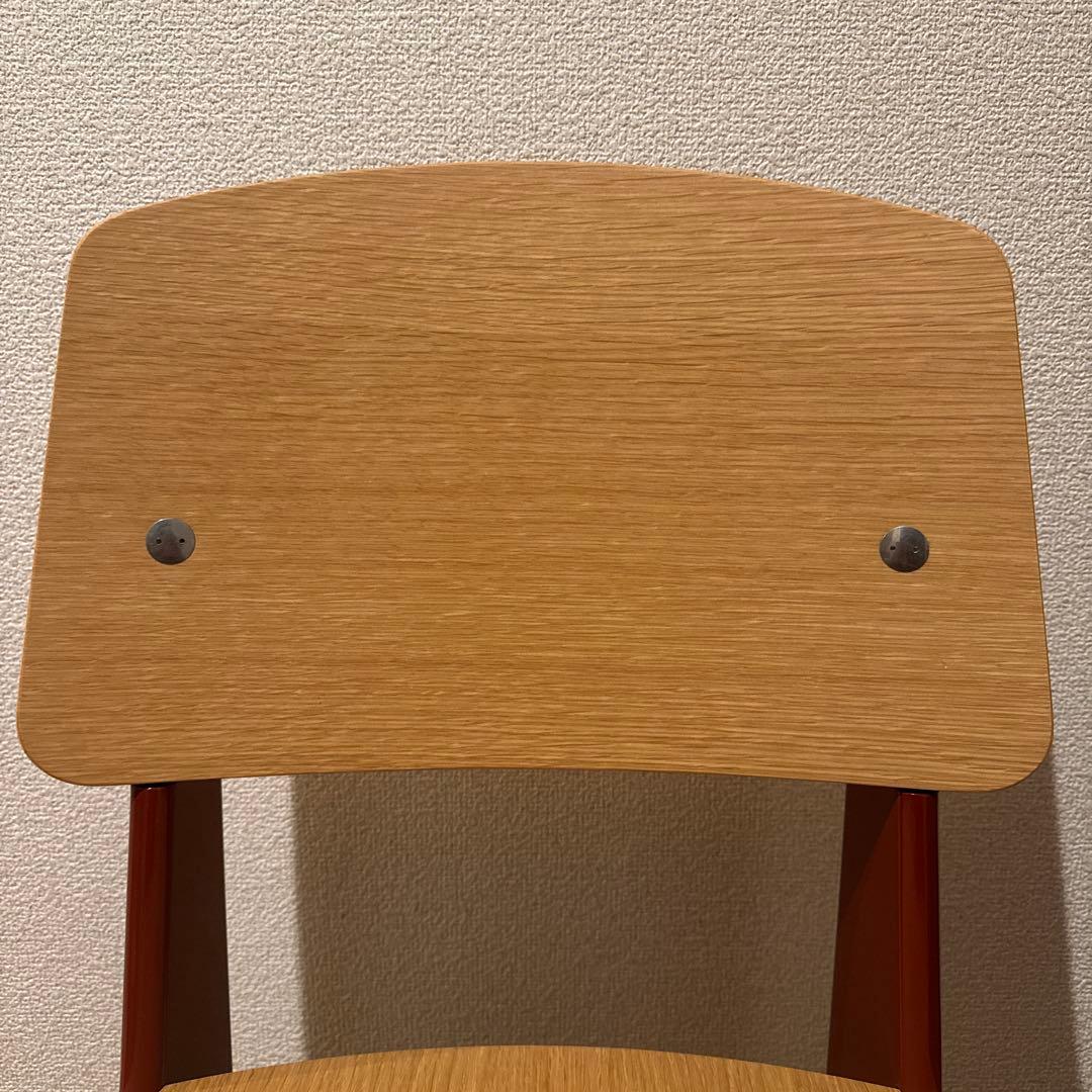vitra スタンダードチェア ナチュラルオーク×ジャパニーズレッド