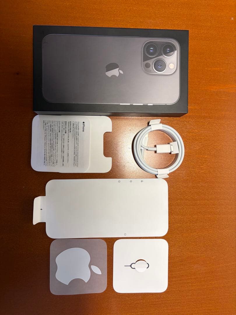 【美品】Apple iPhone 13 Pro グラファイト 本体