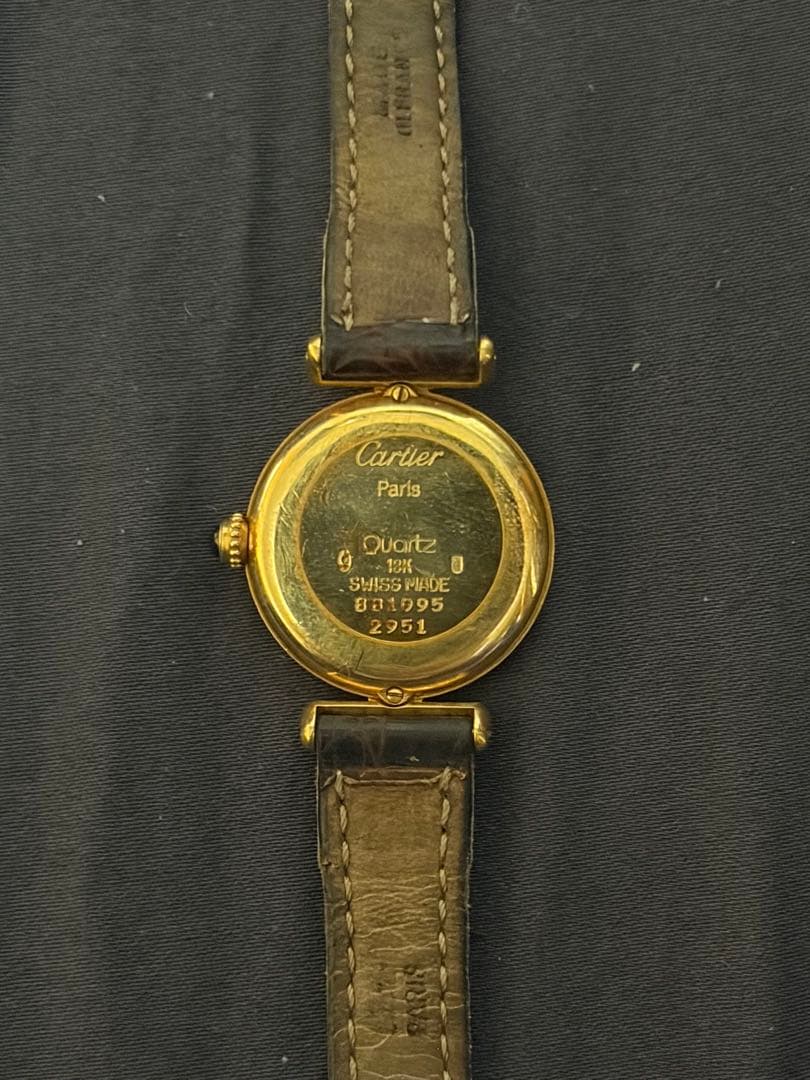 カルティエ Cartier 金無垢 レディース 18金 マストコリゼ K18YG