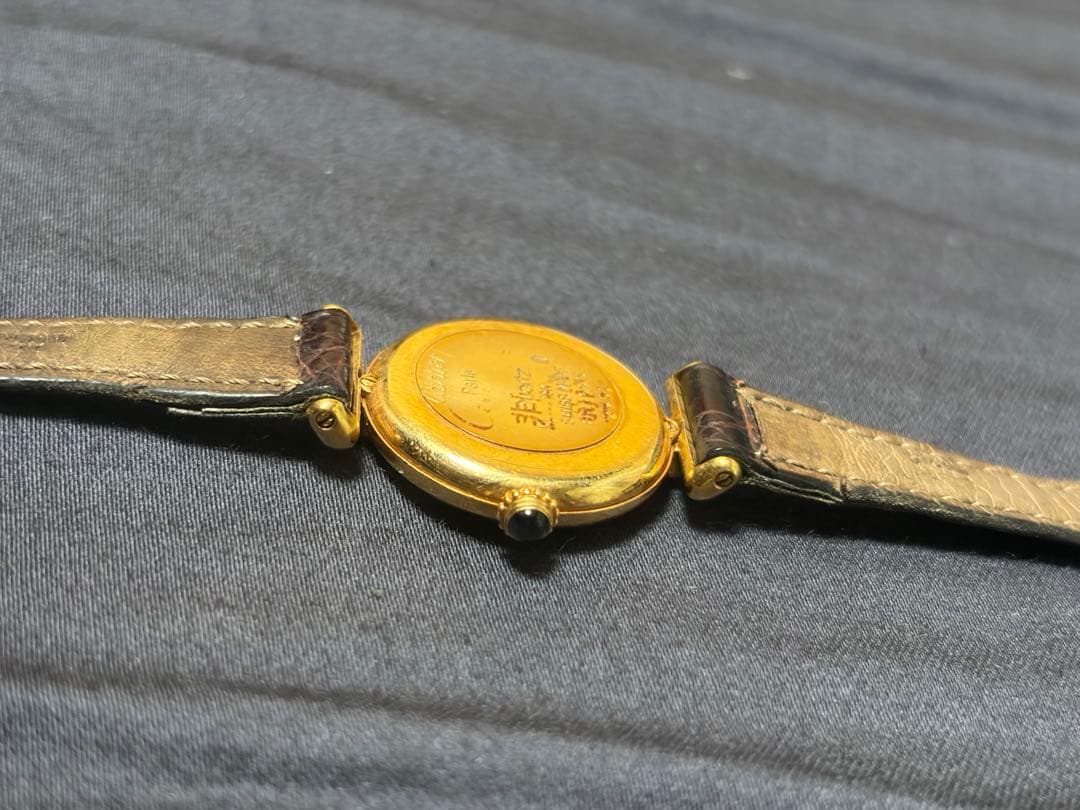 カルティエ Cartier 金無垢 レディース 18金 マストコリゼ K18YG