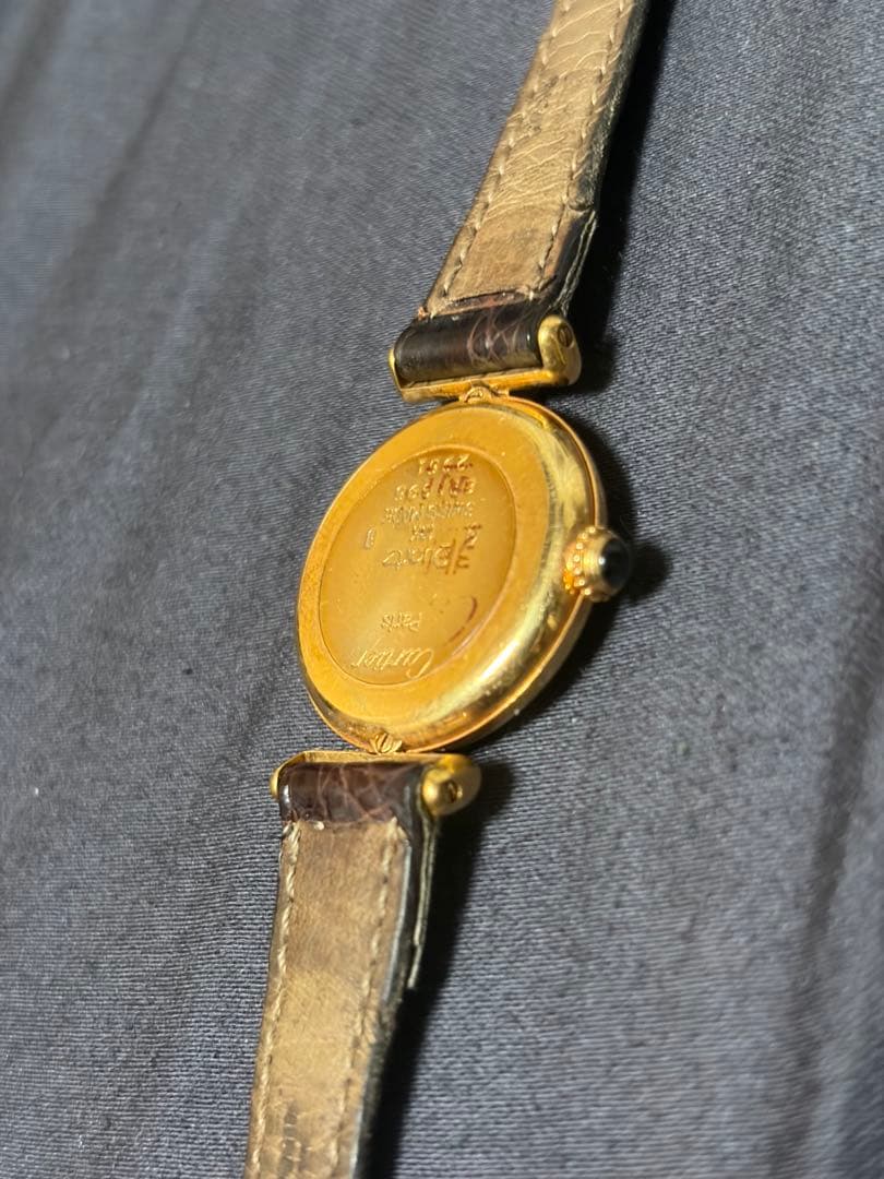 カルティエ Cartier 金無垢 レディース 18金 マストコリゼ K18YG