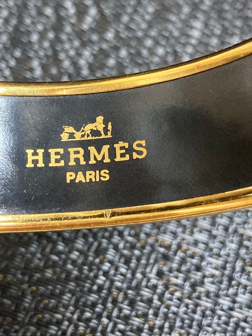 HERMES エルメス エマイユGM 七宝焼 バングル ブレスレット