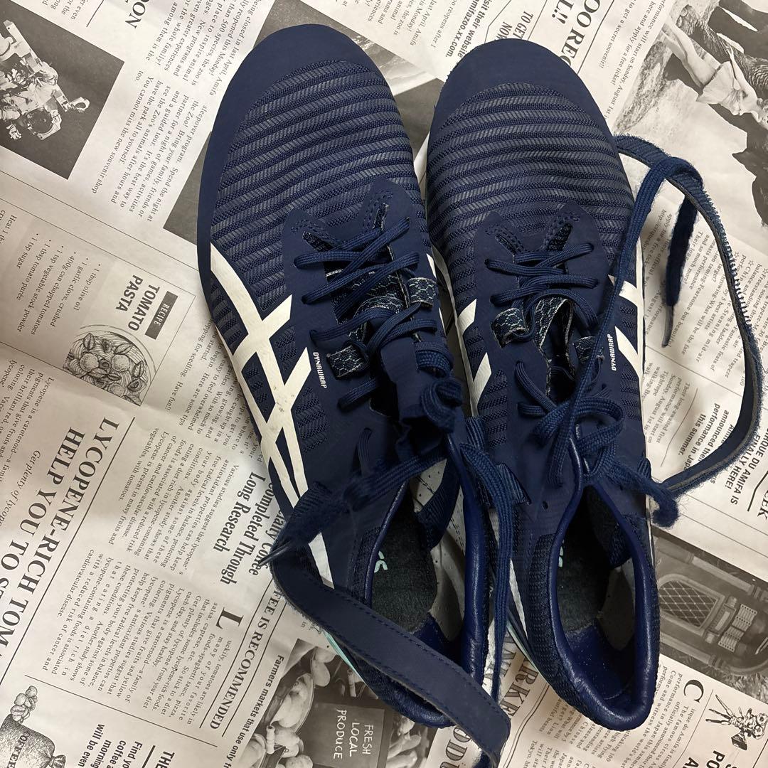 asics spブレード　青