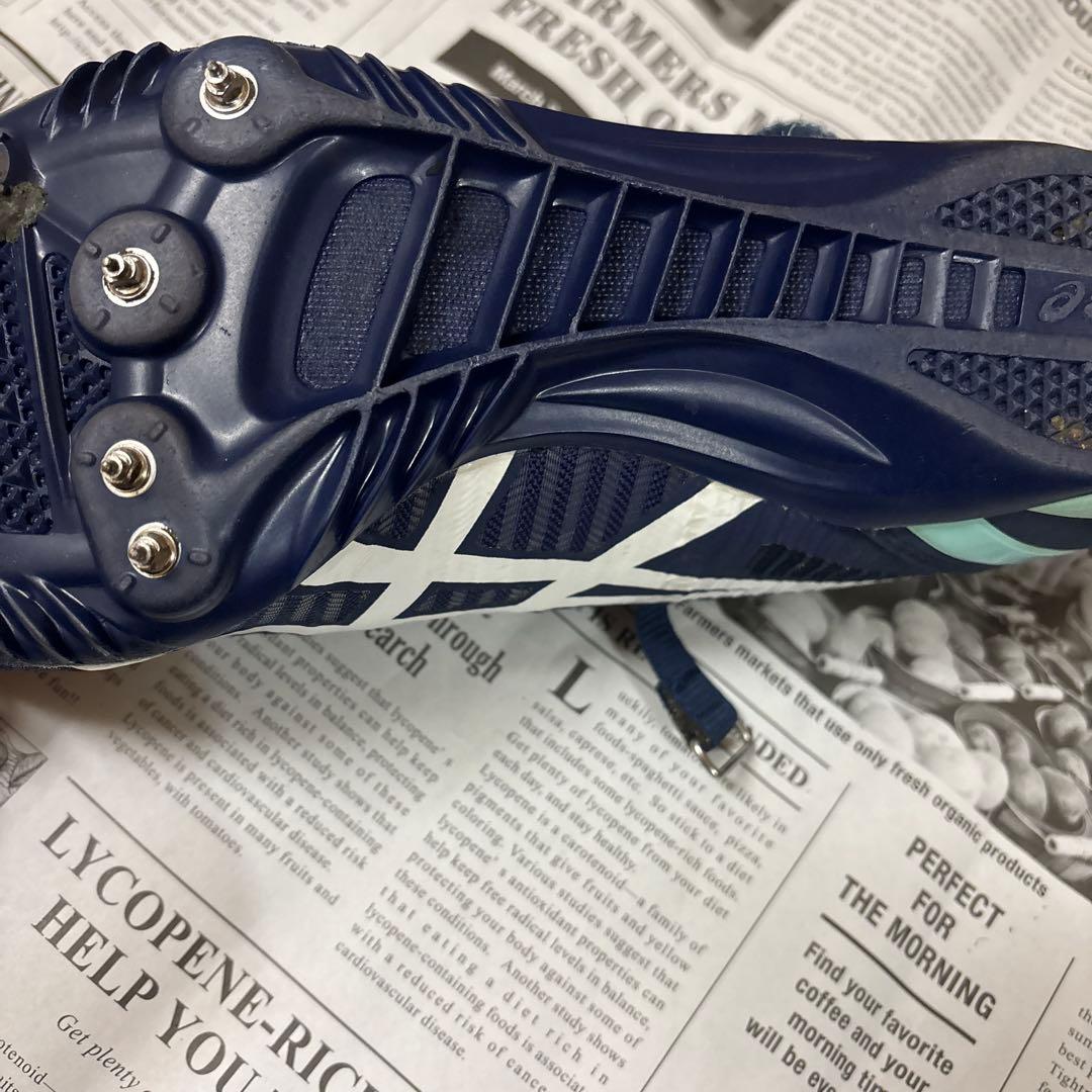 asics spブレード　青