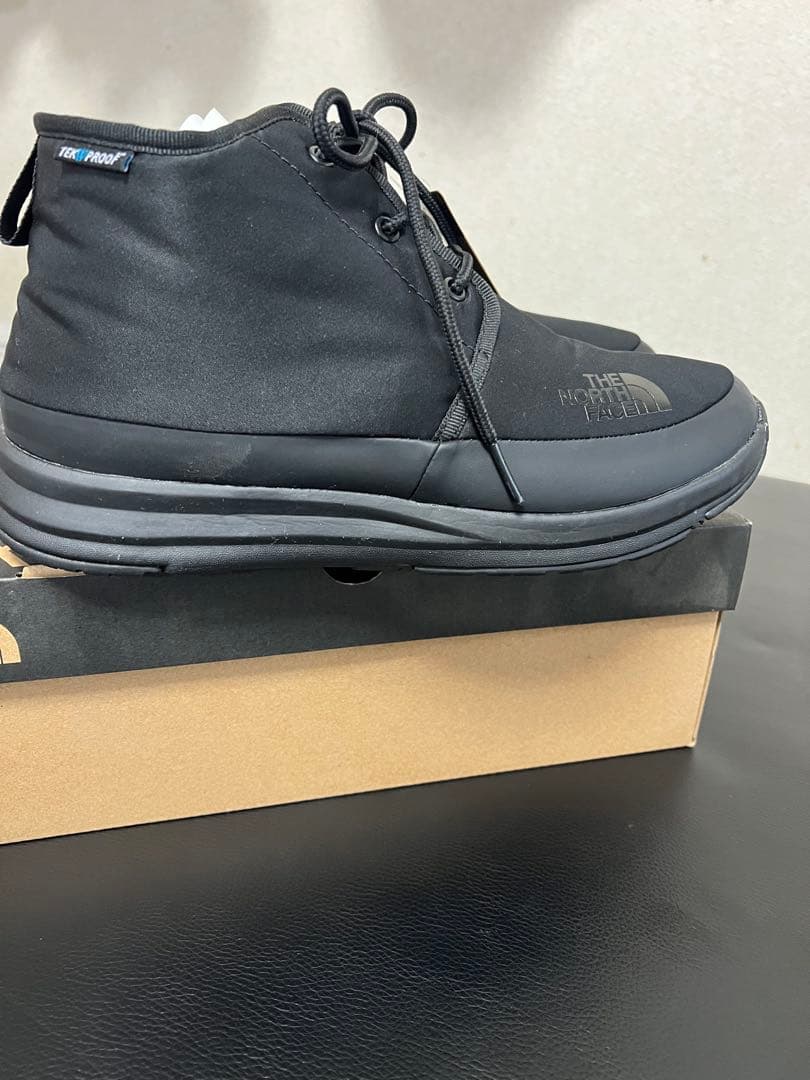 新品未使用ノースフェイス防寒ブーツ ブラック　25センチ