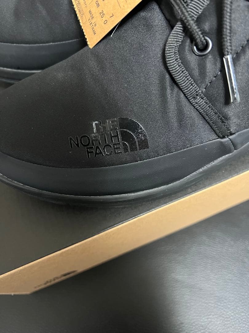 新品未使用ノースフェイス防寒ブーツ ブラック　25センチ