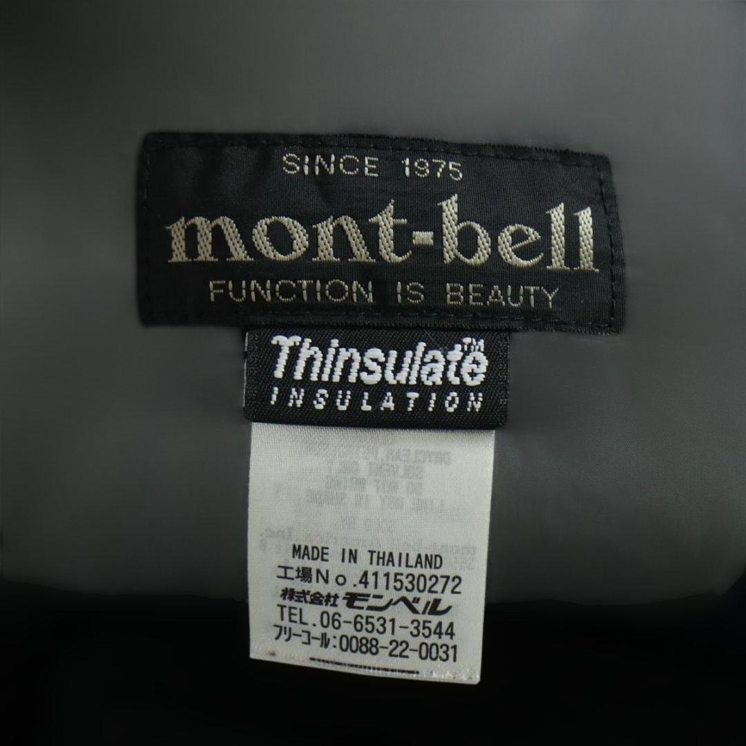 モンベル mont-bell ビブパンツ L ドライテックインシュレーテッドビブ
