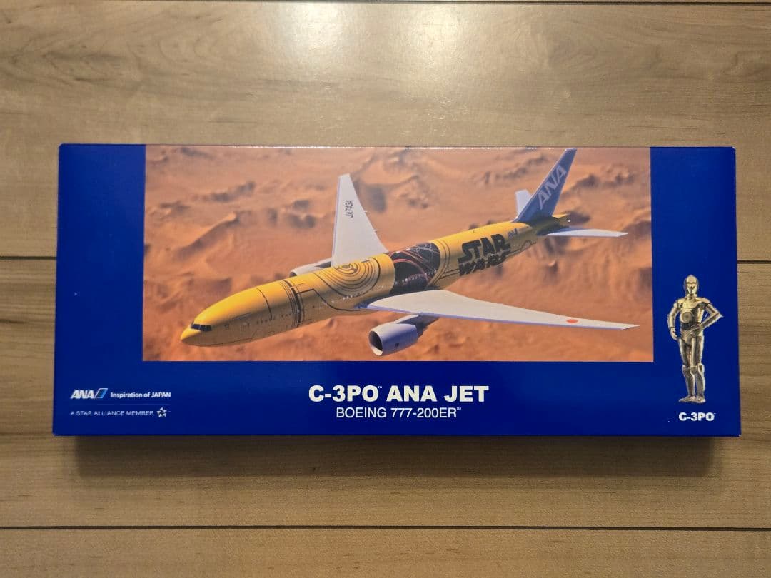 【新品】スターウォーズC-3PO ANAJET BOEING 777-200ER
