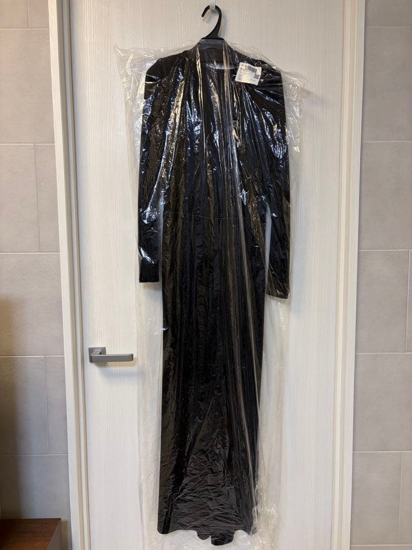 新品未使用タグ付きアニュアンス 完売品 ベロアカットオールインワM ブラック