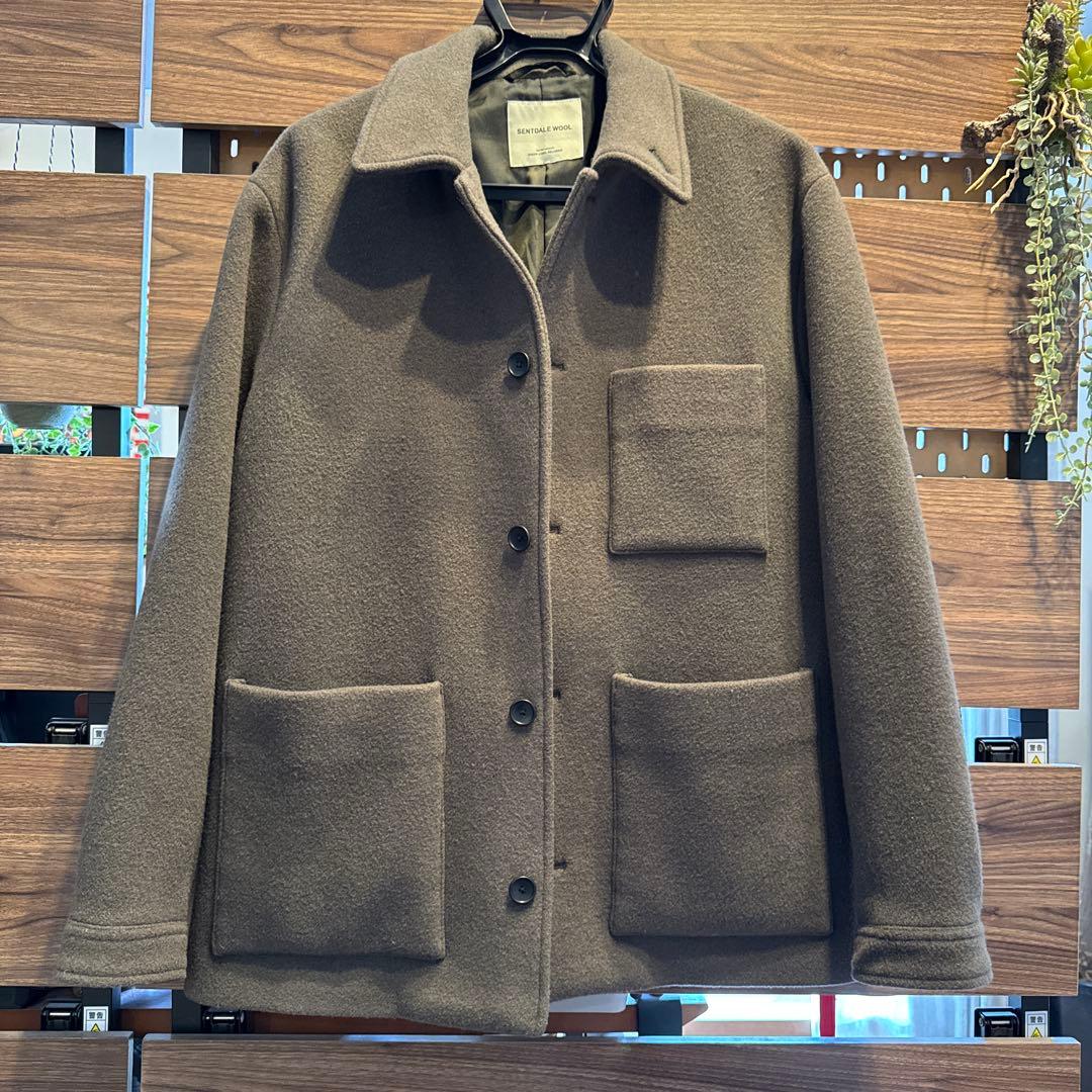 グリーンレーベル×大山シュン 美品 SENTDALE WOOL カバーオール