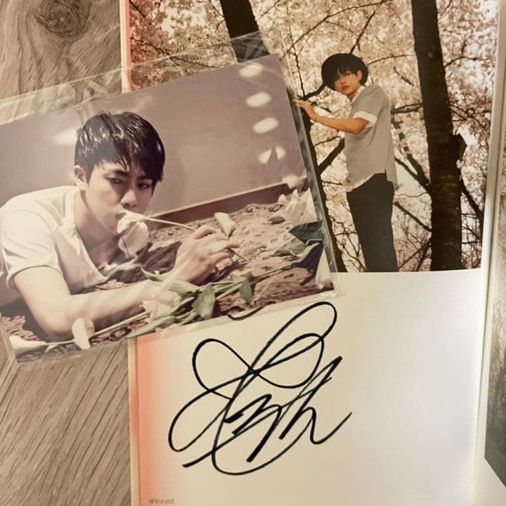 BTS ソクジン サイン会配布生写真