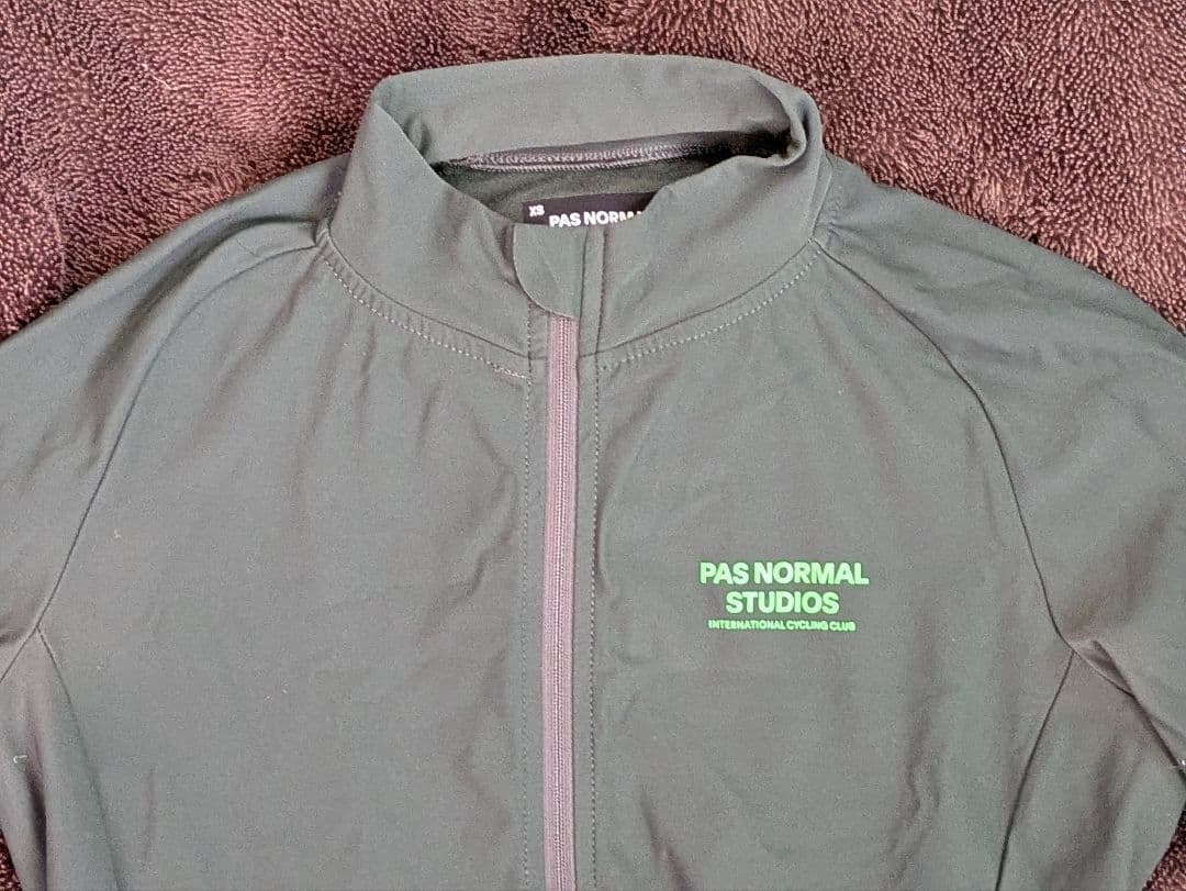 PAS NORMAL STUDIOS サイクルジャージ オリーブ XSサイズ