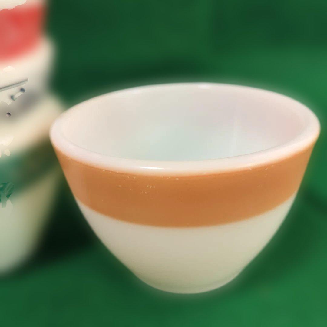 パイレックス コーニング カスタードカップ 7個セット 1個薄く欠け有