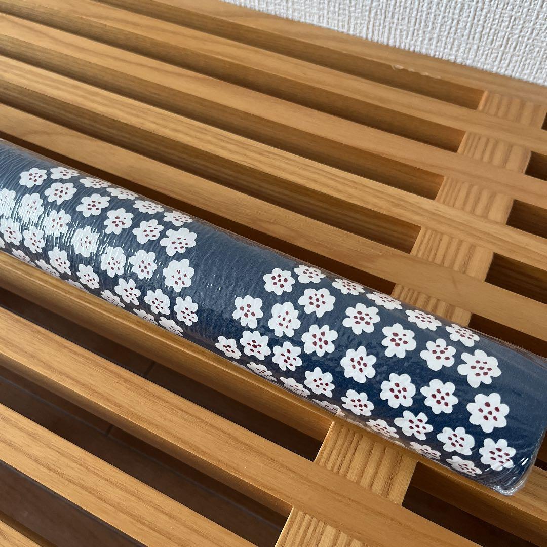 マリメッコ　プケッティ　壁紙　幅53センチ　インディゴ