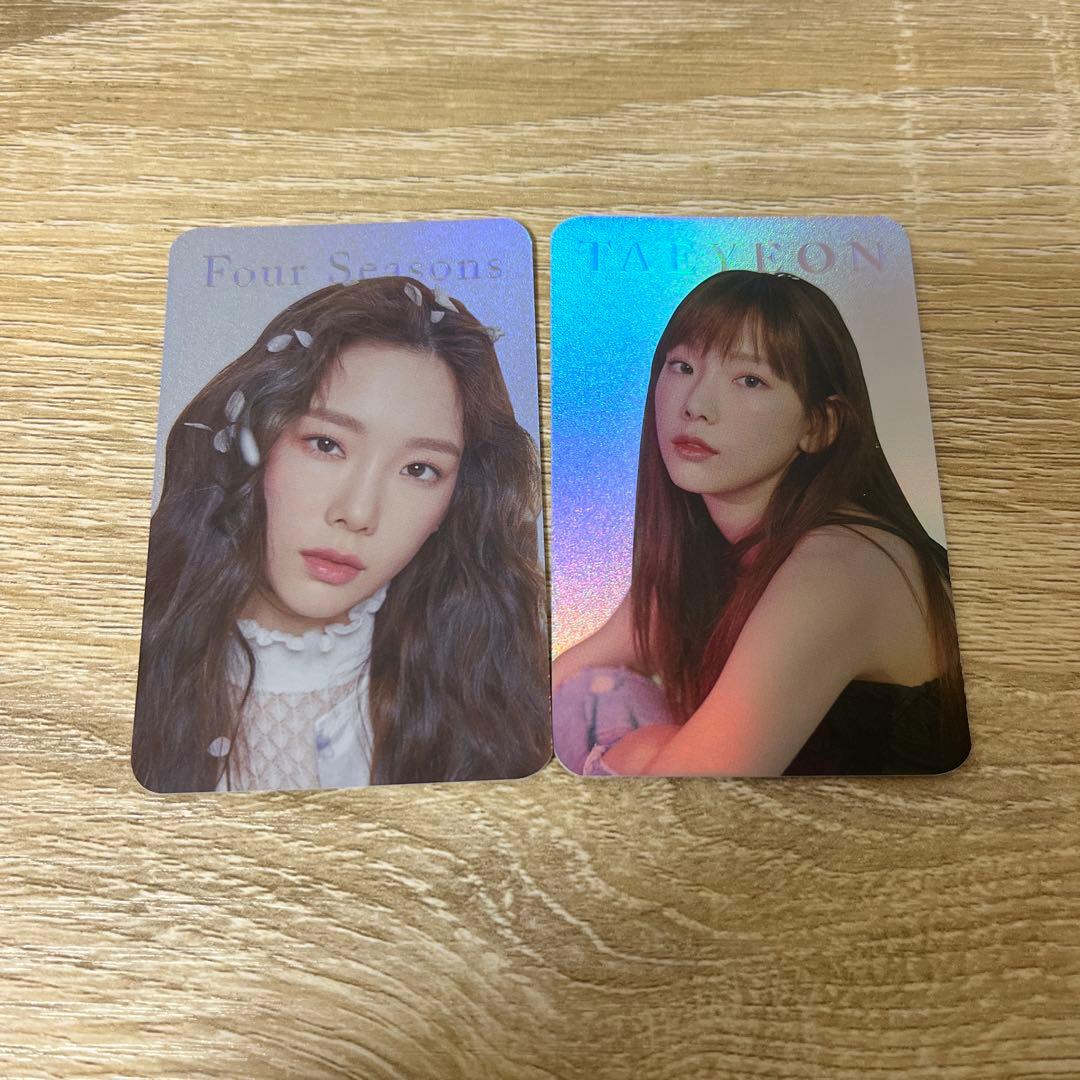 少女時代 テヨン ホログラム トレカ セット