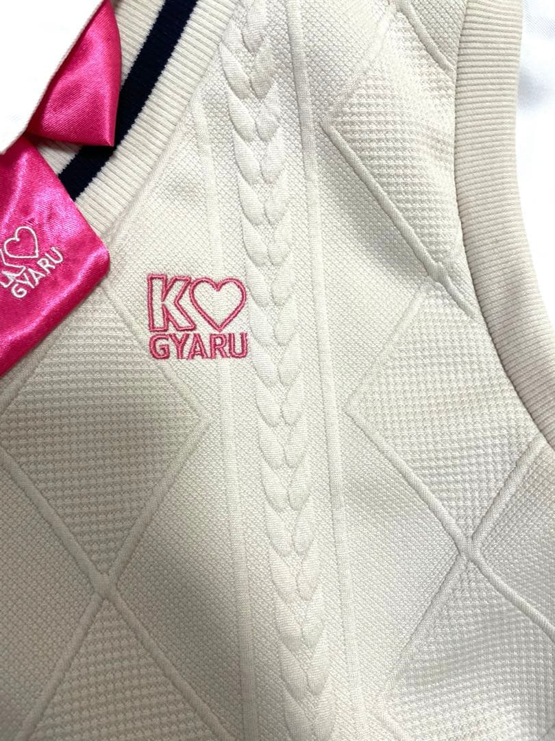 美品　KOGYARU 制服160サイズ　バースデイ エクステ青　制服コスチューム