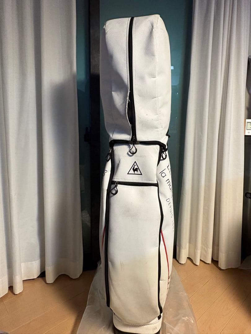 LE COQ SPORTIF キャディバッグ ホワイト