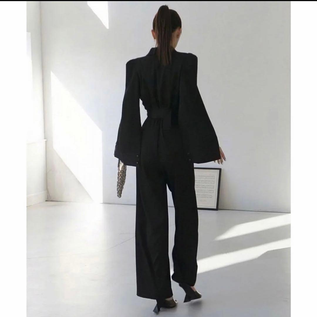 PARTY❤️ベルト付ケープ風オールインワン