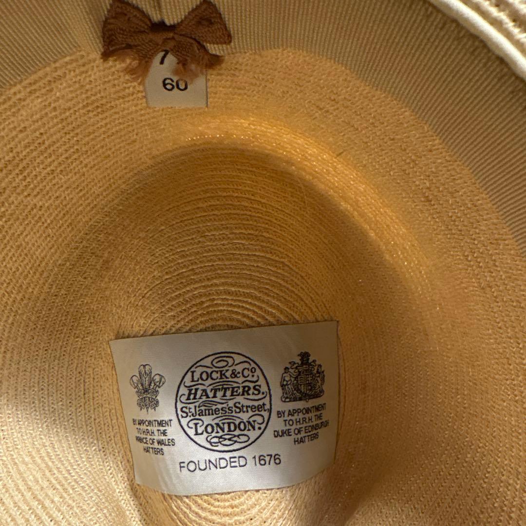 極美品　ジェームスロック　ハット　サイズ60