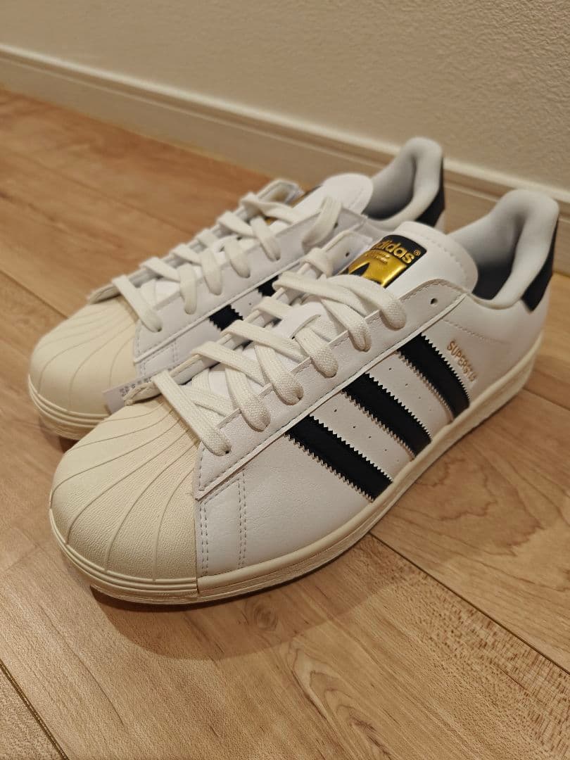 新品送料無料　スーパースターゴルフシューズ26.5センチアディダスレアモデル